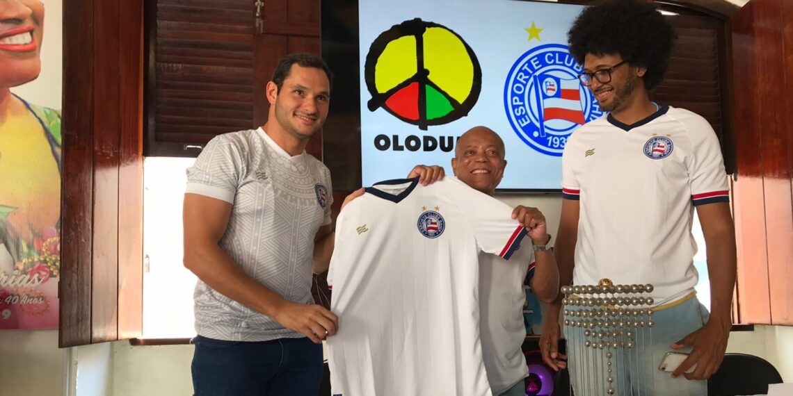 Parceria entre o Esporte Clube Bahia e Olodum promove novas ações