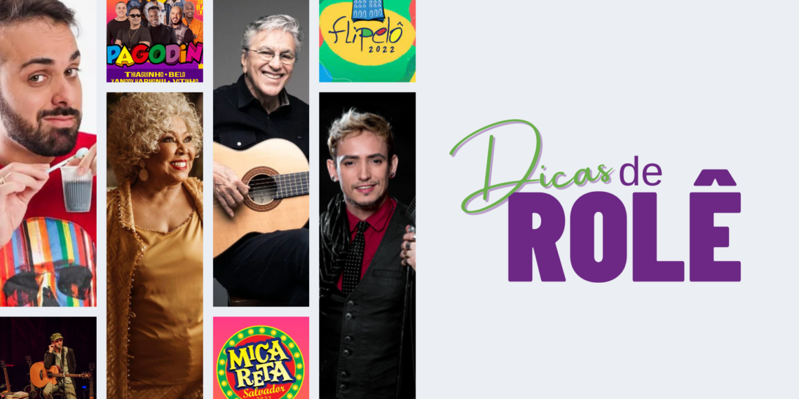 Dicas de Rolê: Programe-se para o final de semana!