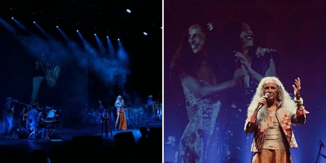 Cheia de surpresas: show de Maria Bethânia traz homenagem a Gal Costa e Erasmo Carlos