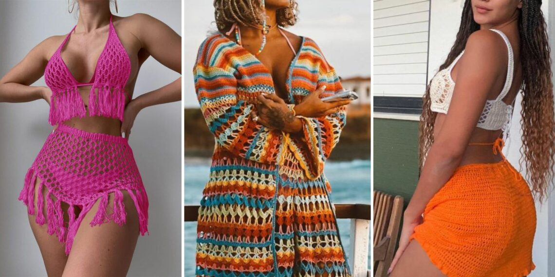 Crochê retoma destaque neste verão com novas maneiras de uso