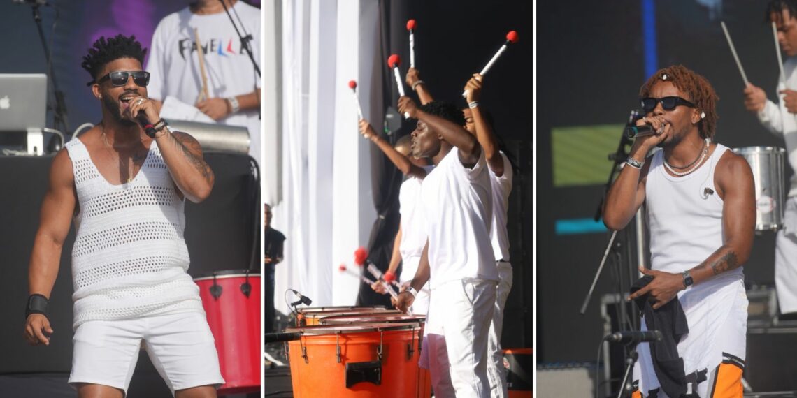 Segundo dia do Festival de Verão 2023 inicia ao som dos tambores do grupo Quabales