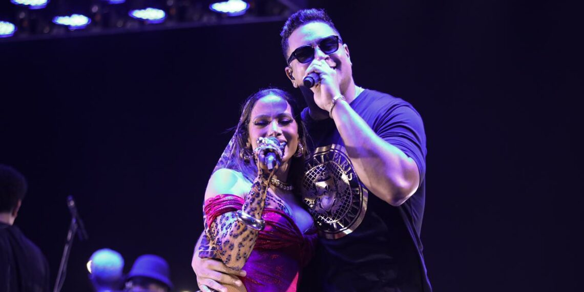 Grandes artistas baianos marcaram presença no Ensaio da Anitta