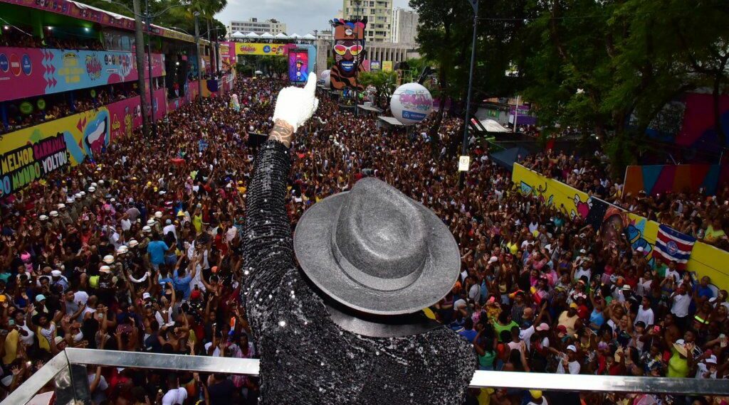 Inconfundível Pipoca de Igor Kannário dominou o Campo Grande durante a folia baiana