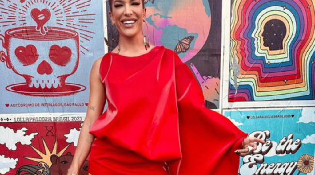 Lore Improta comanda transmissão do Lollapalloza no Globoplay