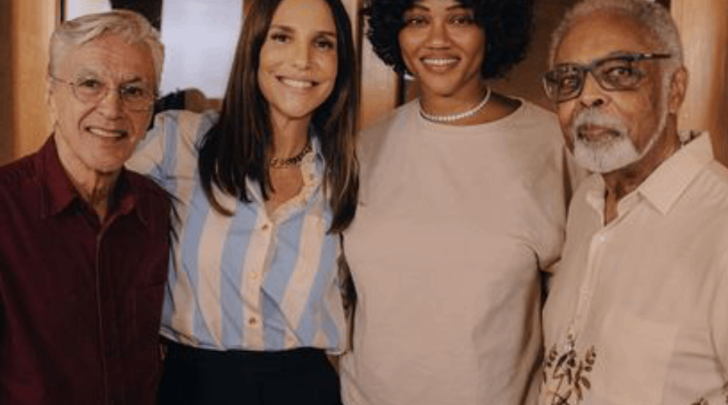 Ivete, Caetano, Gil e Luedji se reúnem para ensaio de show em homenagem a Salvador