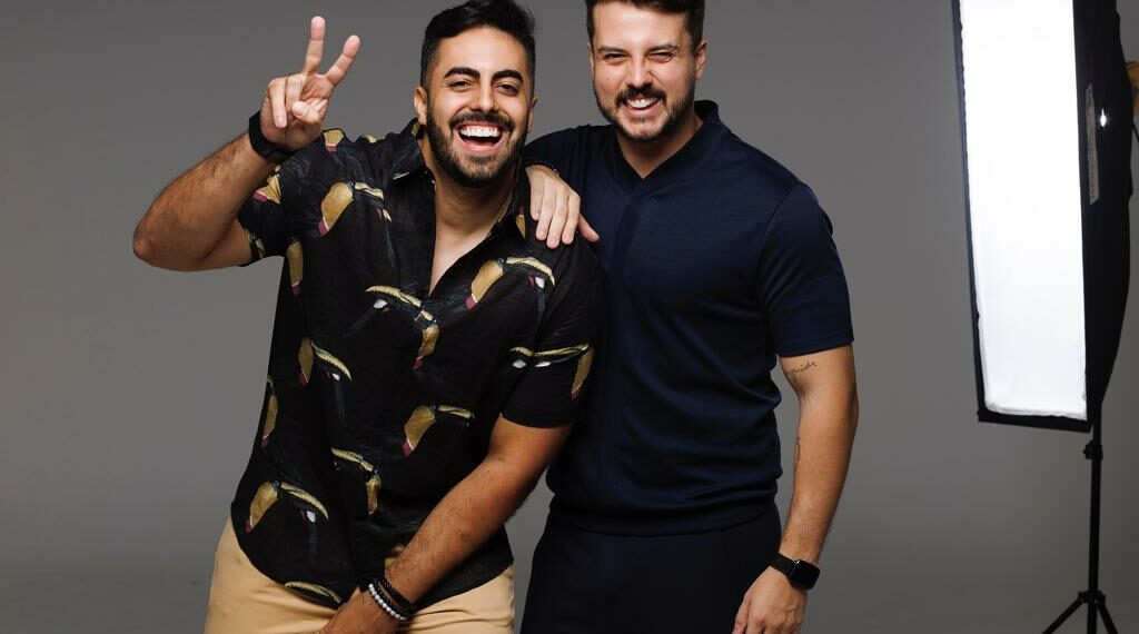 André e Mauro apresentam novas músicas em parceria com produtor goiano