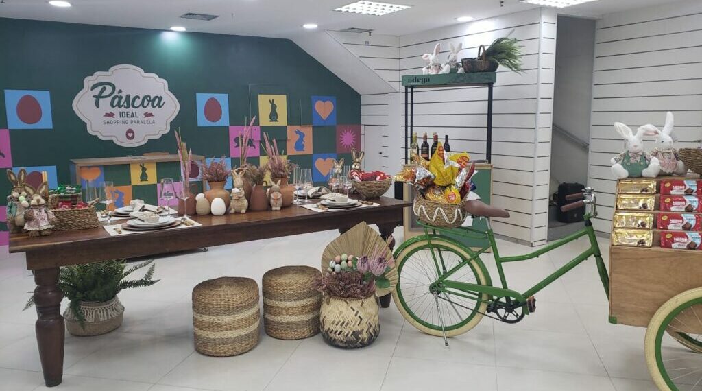 Shopping Paralela promove programação especial de celebração da Páscoa