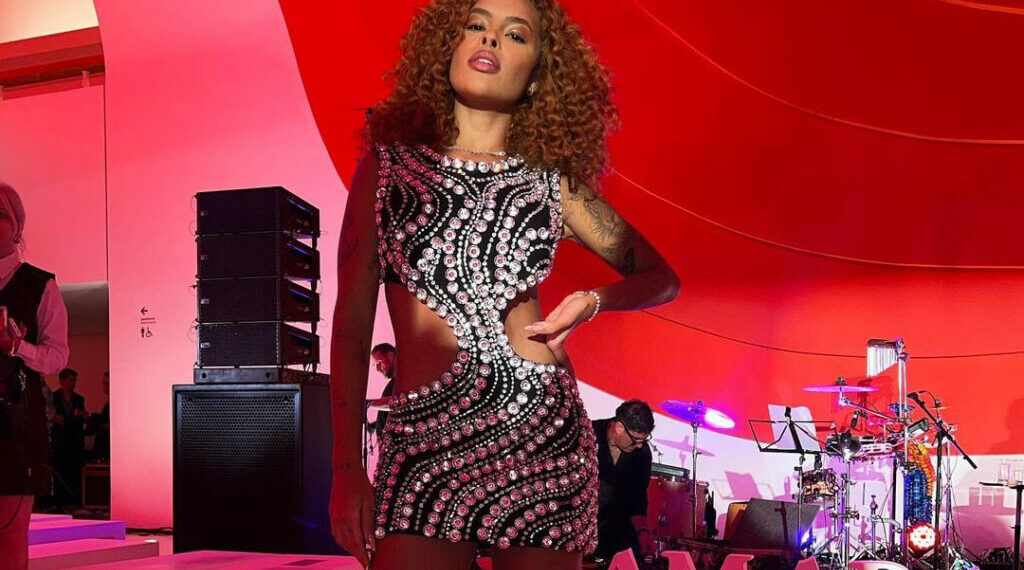 Influenciadora baiana Sthe Matos desfila como modelo pela primeira vez em SP