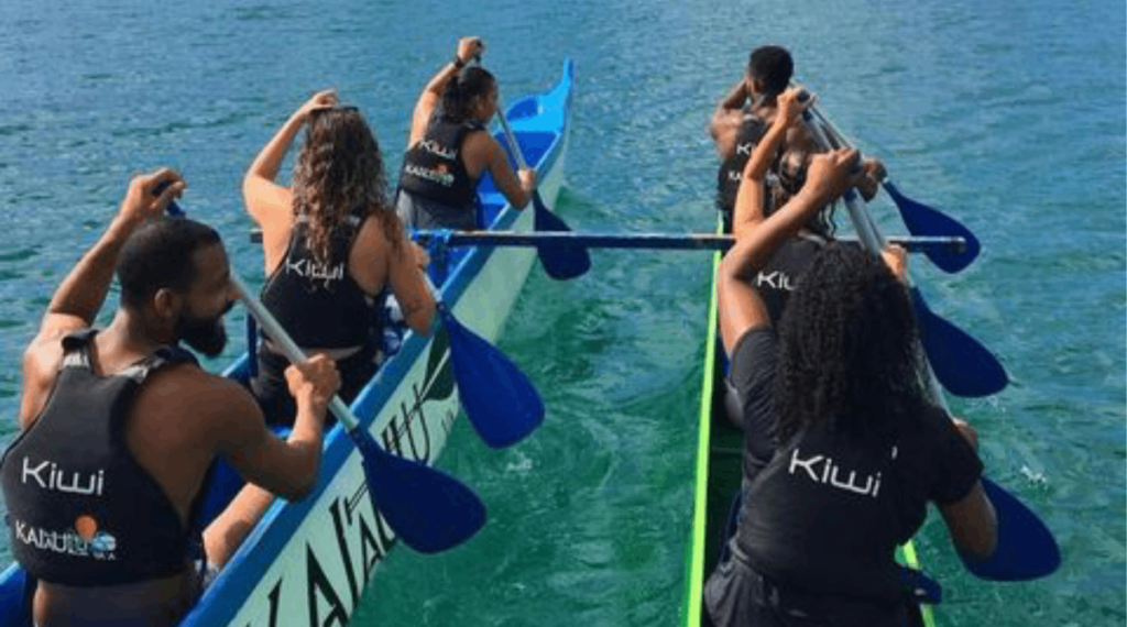 Competição de canoa havaiana acontece em deste domingo (16)