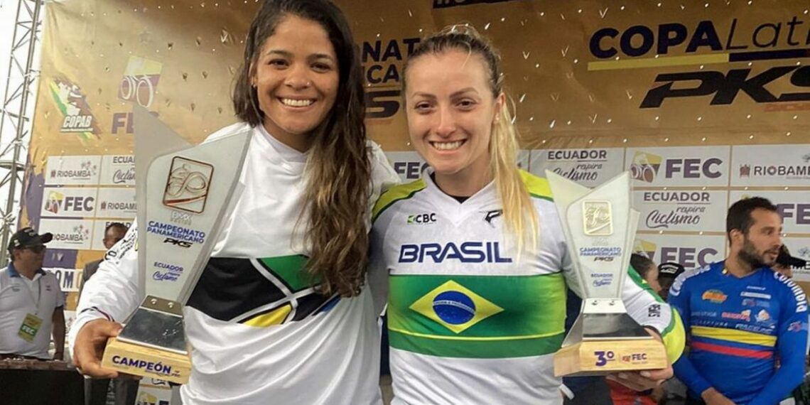 Paola Reis garante vaga do Brasil na Olimpíada de Paris no Ciclismo BMX feminino