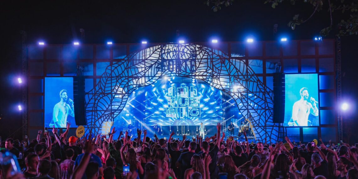 Réveillon PF recebe Gusttavo Lima, Timbalada e Tuca Fernandes em 1º dia de festa