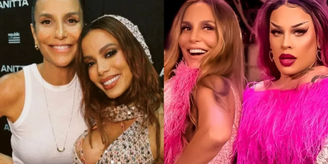 Ivete Sangalo convida Anitta e Gloria Groove para trio no Carnaval de Salvador