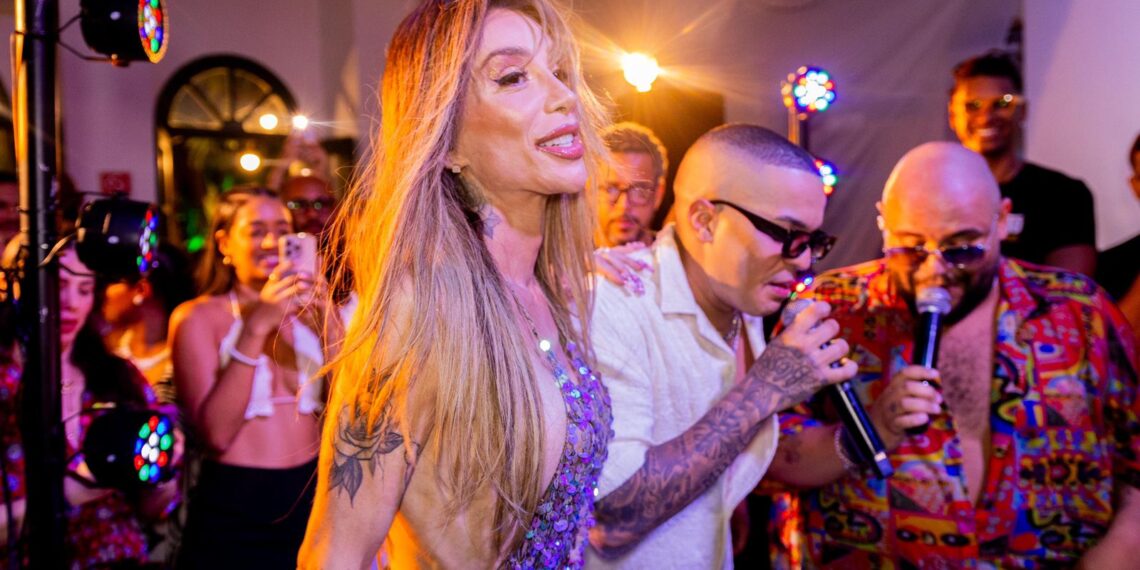 Maya Mazzafera e Baco Exu do Blues prestigiam show de Renanzinho CBX em Salvador